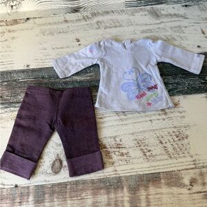 My American Girl Doll REAL ME MEET Outfit - 18” Doll Top & Pants Only 2010